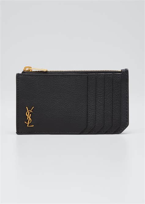 ysl card case uk|ysl zippered card case.